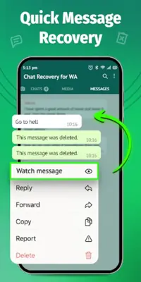 Recover Message android App screenshot 3